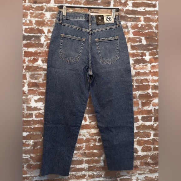 NWT Women's Shea High Rise Straight Ankle Jean Color Blue Size 6 - Picture 11 of 12